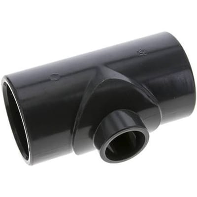 PVC Adapter T-stuk Lijmmof 63 tot 32mm