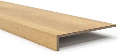 Maestro Opentrapprofiel PVC Cashew Oak – 1500x56x10 mm | Traprenovatie