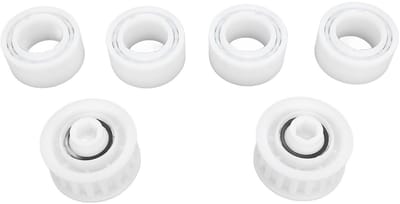 Dailygoods- Geleidewielen Set van 4 - Vervangende Onderdelen - Compatibel met Maytronics/Dolphin - Eenvoudige Installatie - ABS Materiaal - Hoge Betrouwbaarheid - Zwembadreiniger