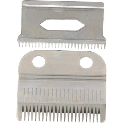 2 pièces Lames de tondeuse Coupe incisive Efficace Étanche Pas de dent raisonnable Facilement remplaçable Accessoires de tondeuse gray