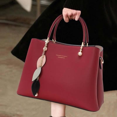 Rundleer Tas Nieuwe Stijl Forenzen Dames Crossbody Tas High-end Echt Leer Moeder Handgedragen Schoudertas brown