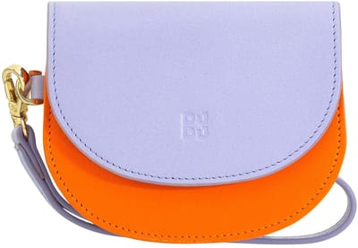 DuDu Madagascar Kredietkaart etui Leer 11 cm - 5 Sleuven - provence lilac