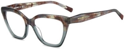Missoni MIS 0274 Burgundy grey havana 54/17/145 WOMAN Brilmonturen