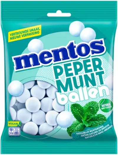Mentos Pepermuntballen (12x 220gr)