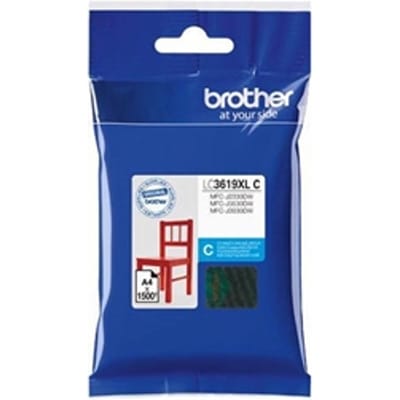 Brother LC-3619XL C inktcartridge cyaan hoge capaciteit (origineel)