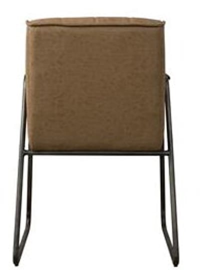 Tower Living Santo Armstoel - fabric Miami 005 brown
