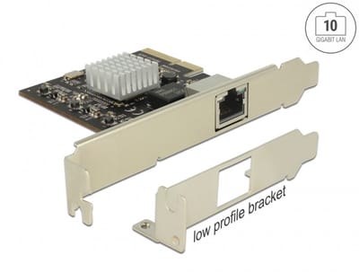 Delock PCI Express x4 Card 1 x RJ45 10 Gigabit LAN TN4010