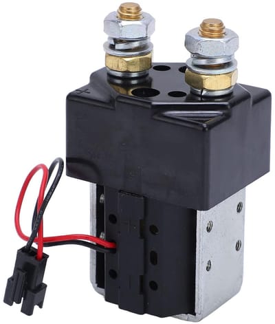 Startschakelaar Controller - DC-schakelaar Vorkheftruck - Elektrische Voertuigen Starten - Zilver Contactmateriaal - 24V - Zilver