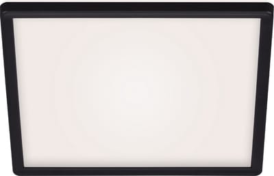 BRILONER SLIM - LED Plafonniére - plafondlamp - 4000K - 18W - wit-zwart