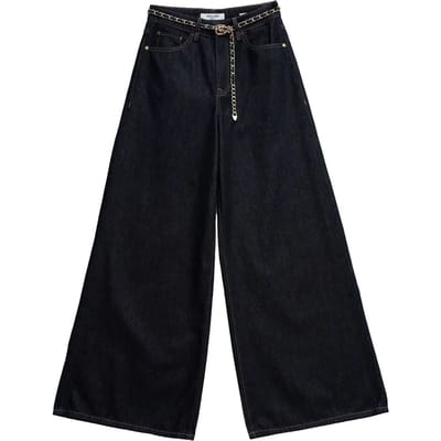 Dames Wide Leg Jeans Salsa Jeans Super