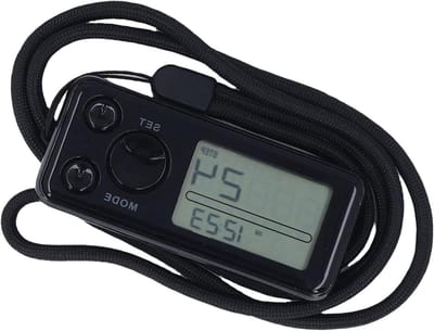 3D Pedometer - Stappenteller Calorie teller - Activiteit bijhouden - 3D Sensor Technologie - 7 Dagen Geheugen - Zwart