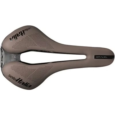 Selle Italia Flite Boost Gravel Superflow Ti 316 Zadel Bruin 145 mm