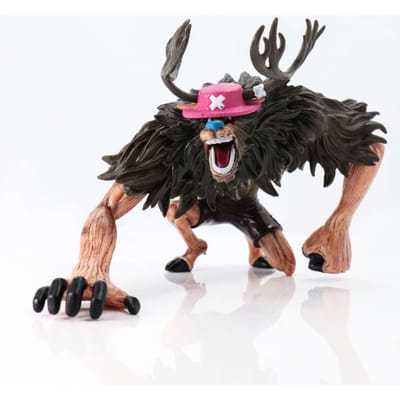 Anime One Piece Chopper Dessin Animé Modèle GK Jouet Charme Enfant Collection Mode Ornement Décoratif Cadeau d'Anniversaire Noël Garçons Enfants black