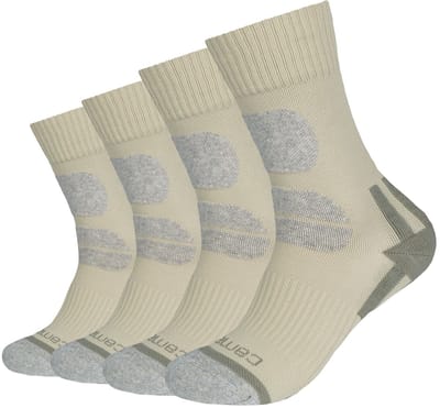 camano, Wandelsokken Sokken Functiesokken, multipack Meervoudig pakket 4-pack 4 paar sokken, enkelsteun anatomische pasvorm, sportsokken Wandelen sportief actief comfort, avontuur wandeling aangenaam voetklimaat.