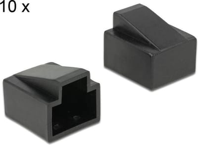 DeLOCK RJ45 afsluit covers - 10 stuks