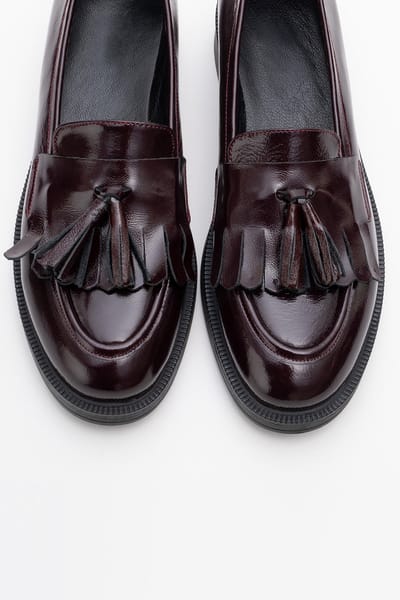 Milly Leren Kwast Loafer