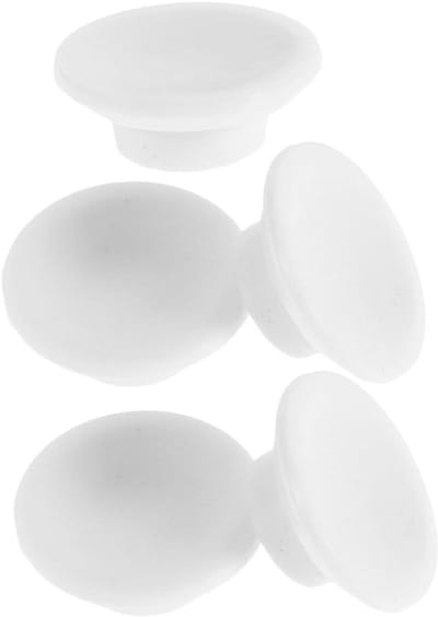 5Pcs Rubber Freezer Drain Plugs Leakproof Flexible Seal for Universal Fridge Freezer Drain Wear Resistant to Low Temperatures for Food Freshness