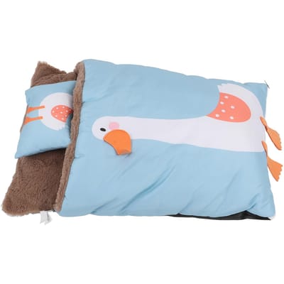 Warm Huisdiernest Grote Gans Dekbed Huisdieren Katten Honden Diepe Slaap Winter Warmte Gezellige Kennel Grot S 8.9 X 1.5in gray