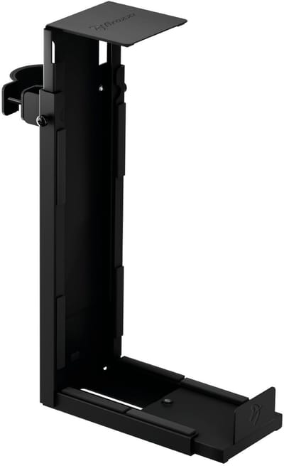 Arozzi Arena PC Houder - Voor Ronde Bureaupoten Ø 6-8 cm - Zwart
