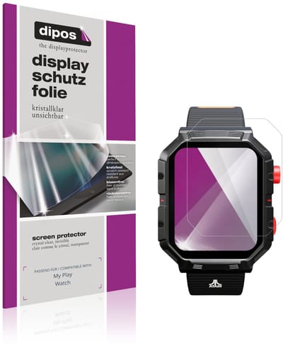 dipos – 6x Beschermfolie geschikt voor My Play Watch | Krasbestendige & heldere Screenprotector Ultra-Thin