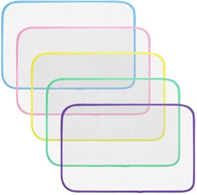 Dailygoods- Strijkdoek 60×40 cm - Polyester - 5 Stuks