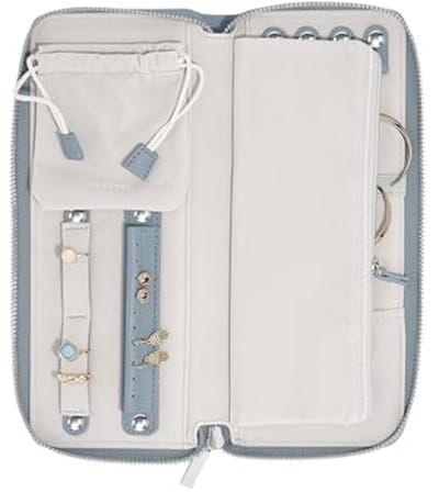 Sieraden Roll in Duskblauw - Tangle-Free Oplossing voor Sieraden