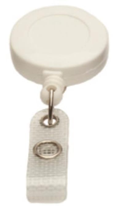 Witte Kunststof Mini Yoyo