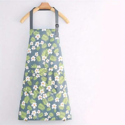 Nouveau Tablier de Mode en Toile de Coton Imperméable Tabliers de Cuisine pour Femmes Hommes Cuisine Adulte Féminin Taille Mince Respirant Travail Masculin
