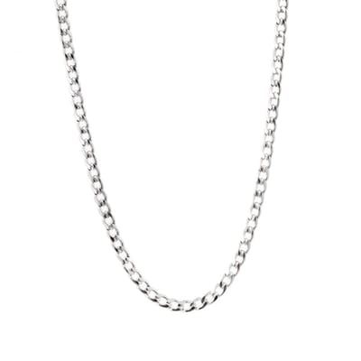Go Dutch Label Ketting Schakel Zilver N1304-1