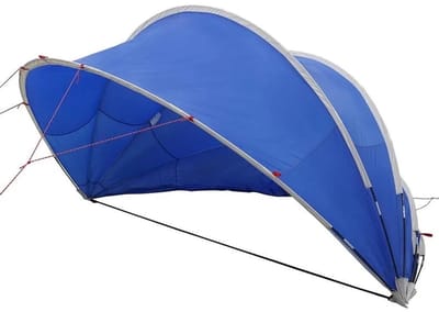 RosaBloom Zwembadafdekking - Zwembadkoepel - Beschermhoes - Zwembadoverkapping - Opvouwbaar - Koepel - 405x405x192 cm - Polyester - Blauw