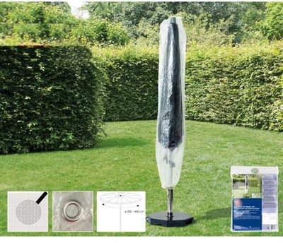 Transparante Parasolhoes, Ø200-400cm, Tuinparasol Beschermhoes