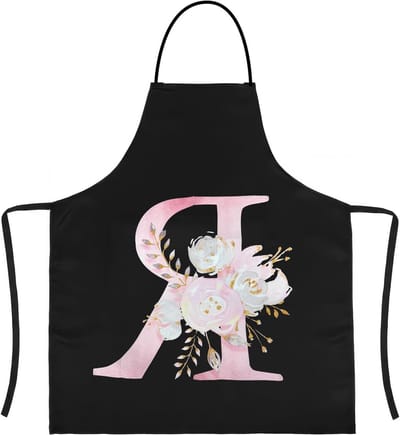 Zwarte Schort voor Vrouwen en Mannen, Persoonlijke Waterdichte Keukenschort voor Koken en Chef, Ideaal voor Thuisgebruik en Professionele Koks