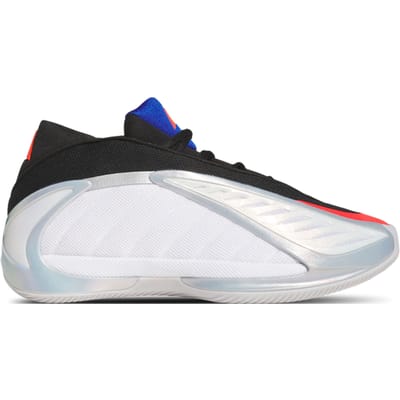 Adidas Anthony Edwards Sneakers Heren - Wit - Maat 43 1/3 - Mesh/Synthetisch