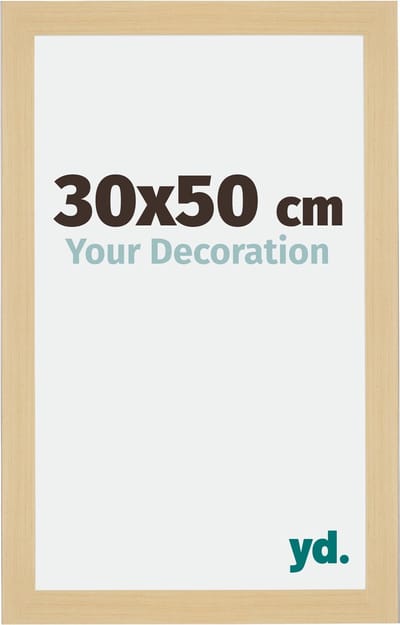 Your Decoration - Fotolijst 30x50 cm - MDF - Beuken Decor - Mura