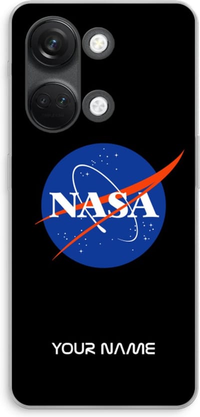 Gepersonaliseerd - Case Company® - Hoesje geschikt voor OnePlus Nord 3 hoesje - NASA - Soft Cover Telefoonhoesje - Bescherming aan alle Kanten en Schermrand