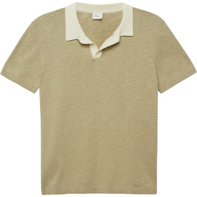 s.Oliver Pullover Shortsleeve Army Green Größe: 134/140 | Strickjacken Outlet | Unisex | Grün