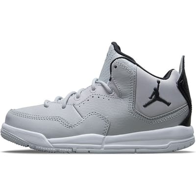 Air Jordan Courtside 23 PS Grey Fog Kindersneakers Donkerrookgrijs Wit AQ7734-002 28 gray