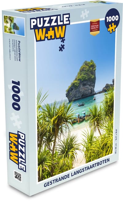 Puzzel Gestrande langstaartboten - Legpuzzel - Puzzel 1000 stukjes volwassenen