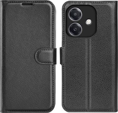 Coverup Hoesje - Geschikt voor OPPO A40 / A40m / A60 5G Hoesje - Coverup Book Case - Zwart