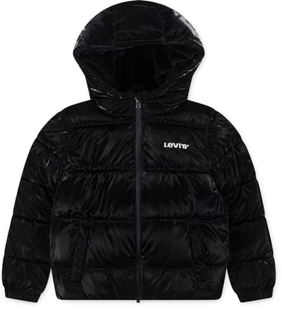Levi´s ® Kids Shiny Jas Zwart 4 Years Meisje
