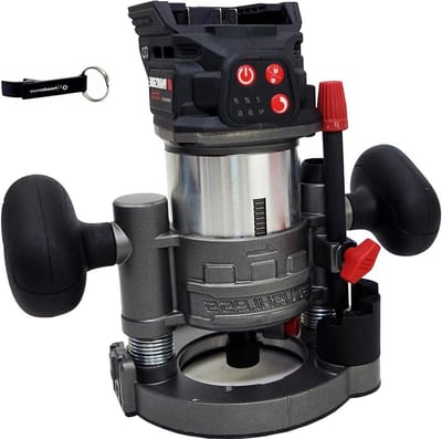 Accu Multifrees - Handfrees - Precisie Frezen - Borstelloze Motor - ca. 21 cm - Zwart