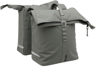 New Looxs fietstas dubbel Cantos groen 36L