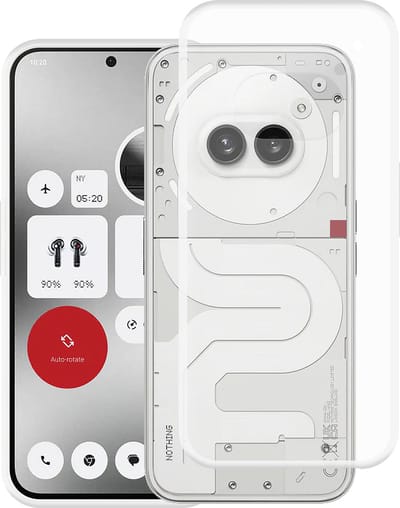 Cazy hoesje geschikt voor Nothing Phone (2a) / (2a) Plus Hoesje Siliconen - Flexibele Case - Transparant