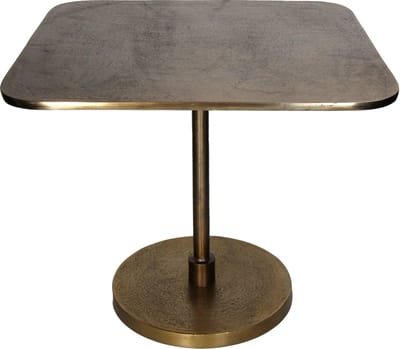 Table Aluminium Gold 50x50x45cm