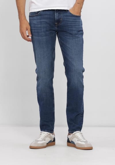 7 For All Mankind Slimmy Tapered Signal Jeans Heren - Broek - Blauw - Maat 30