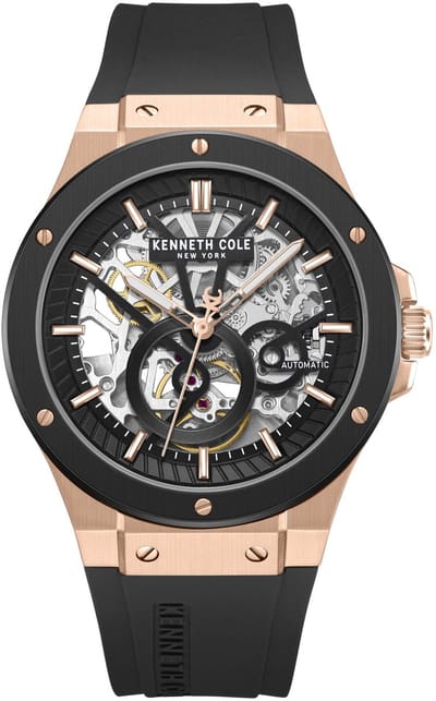 Automatisch horloge Automatic Silicon Round