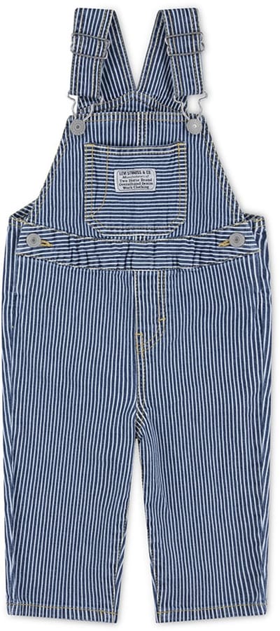 Levi´s ® Kids Railroad Stripe Playsuit Blauw 3 Months Jongens