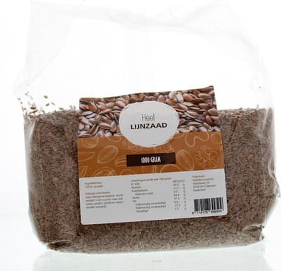 Mijnnatuurwinkel Lijnzaad heel 1 kg
