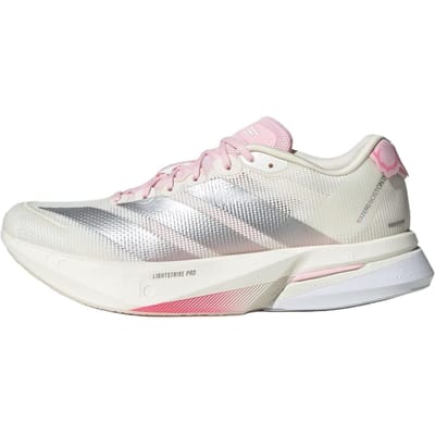 Adidas Adizero Boston 13 Sneakers Dames - Wit - Maat 40 - Mesh/Synthetisch