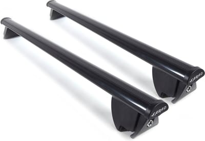 Dakdragers geschikt voor BMW 5 serie Touring G31 2017 t/m 2023 gesloten dakrailing - Staal breed - 75kg Laadvermogen - Merk Farad